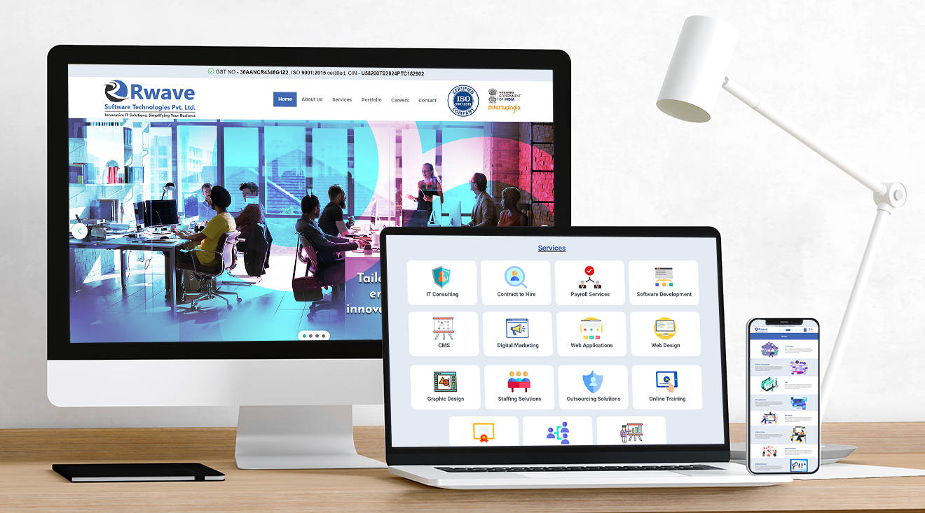 Rwave Website Development